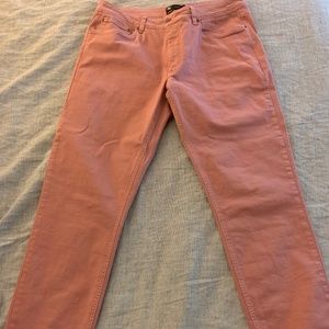 5 pockets pants 36x32 salmon